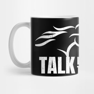 Talk Derby To Me Horse Racing Mug